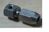 COUPLER EJE MOTOR 5MM - EJE FLEXIBLE 4MM