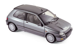 RENAULT CLIO 16S 1/18 1991 GRIS TUNGSTEN NOREV