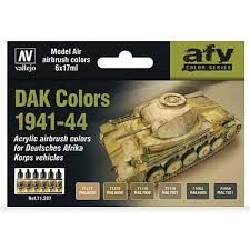 DAK 1941-44 PANZER SET MODELAIR VALLEJO