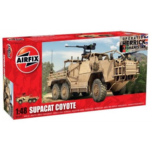 SUPACAT COYOTE 1/48 OP. HERRICK AFGHANISTAN AIRFIX