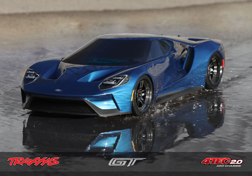 FORD GT 1/10 TRAXXAS NEGRO EDICION LIMITADA