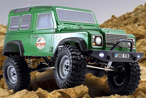 OUTBACK RANGER 2.0 VERDE 1/10 CRAWLER RTR FTX