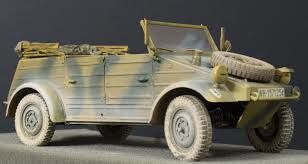 KUBELWAGEN TYPE 82 FRENTE EUROPEO 1/16 TAMIYA