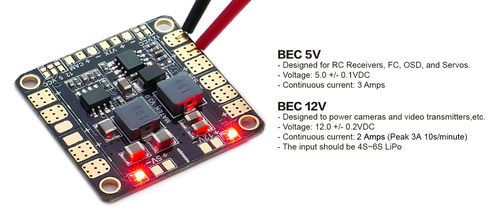 PLACA DISTRIBUIDORA 5V Y 12V MATEK