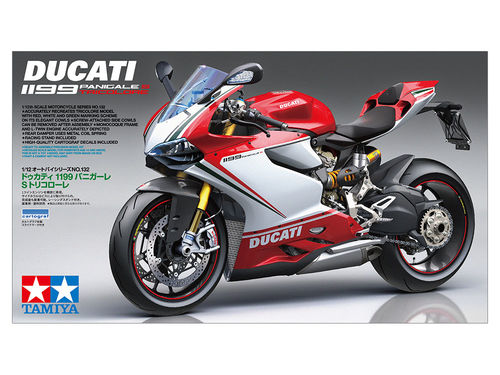 Ducati 1199 Panigale S Tricolore 1/12 TAMIYA