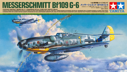 MESSERSCHMITT BF109 G-6 1/48 TAMIYA