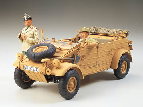 KUBELWAGEN TYPE 82 AFRIKA KORPS 1/16 TAMIYA