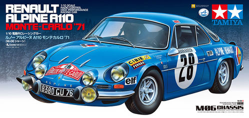 ALPINE A110 1971 MONTECARLO 1/10 TAMIYA