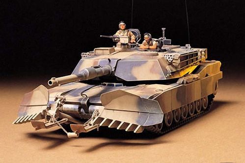 ABRAMS M1A1 1/35 CON ANTIMINAS TAMIYA