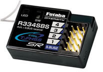 RECEPTOR 4CH R334SBS DIVERSITY T-FHSS FUTABA SUPERFICIE