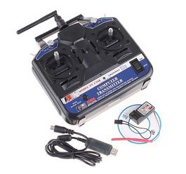 EMISORA 6CH. 2,4GHz FLY SKY + RECEPTOR 6 CANALES