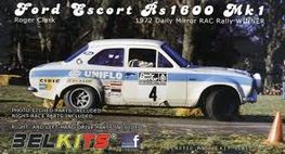 FORD ESCORT RS1600 MK1 ROGER CLARK 1/24 BELKITS