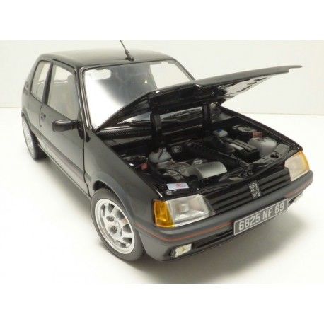 PEUGEOT 205 GTi 1.9 1988 NEGRO 1/18 NOREV