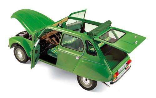 CITROËN DYANE 6 1975 VERDE TUILERIES 1/18 NOREV