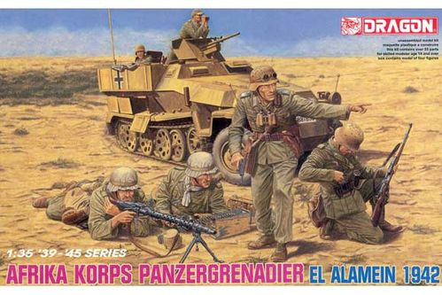 PANZERGRENADIER AFRICA KORPS 1/35 DRAGON