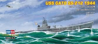 USS GATO SS-212 1944 1/700 HOBBYBOSS