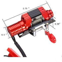 WINCH METÁLICO PARA CRAWLER CON INTERRUPTOR