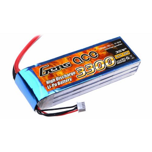 GENS ACE 3300mAh 11,1V 25C  LIPO