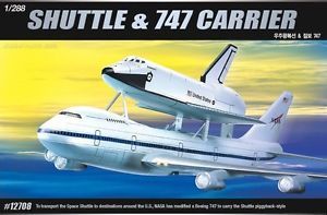 Space Shuttle/747 Transport 1/288 ACADEMY