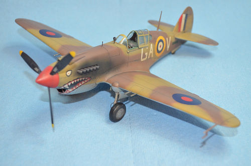 P-40C TOMAHAWK IIB AFRICAN ACE 1/48 ACADEMY