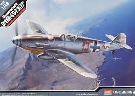 MESSERSCHMITT BF109G-6/G-2 JG27 1/48 ACADEMY