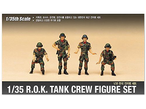 TRIPULACION TANQUE KOREA REPUBLICA 1/35 ACADEMY