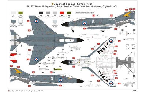 McDONNELL DOUGLAS PHANTOM II FG.1 1/72 AIRFIX