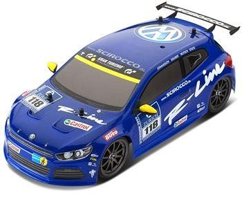 CARROCERIA SCIROCCO 1/10 PINTADA AZUL CARSON NITRO