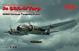 JU-88-A TORPEDERO ALEMAN WWII 1/48 ICM