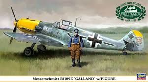 MESSERSCHMITT BF109E "GALLAND" 1/48 HASEGAWA