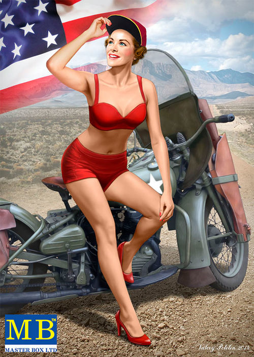 FIGURA PIN-UP KIT Nº 1 1/24 MASTERBOX