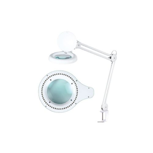 LAMPARA FLEXO LED CON LUPA 5 DIOPTRÍAS DISMOER
