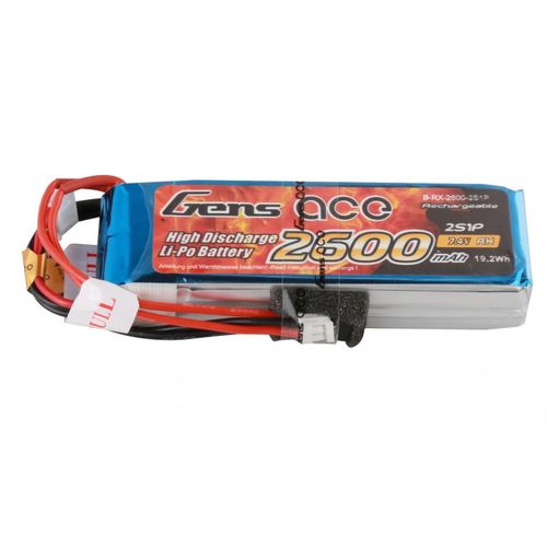 BATERIA LIPO TX 2600MAH 7.4V 2S GENS ACE