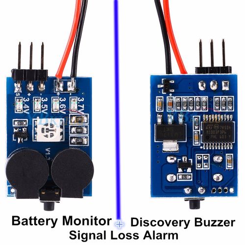 BUZZER 3 EN 1: BATERIA BAJA, PERDIDA SEÑAL, SONIDO.