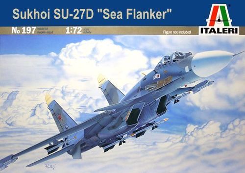 SU-27D SUKHOI SEA FLANKER 1/72 ITALERI