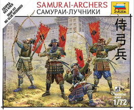 SAMURAI ARQUEROS 1/72 ZVEZDA