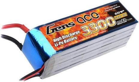 LIPO 3300MAH 22,2V 45C 6S GENSACE