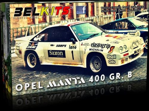 OPEL MANTA 400 GR. B (JIMMY McRAE) 1/24  BELKITS