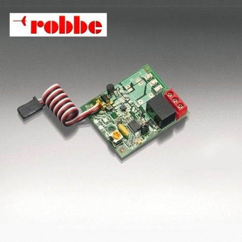 INTERRUPTOR SIMPLE UN CANAL - ROBBE  6-24V 5A