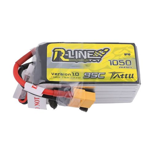 LIPO 1050MAH 6S 95C RLINE TATTU GENSACE