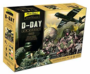 DIORAMA D-DAY ASALTO AEREO 1/72 SET  HELLER