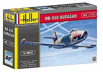 MD450 OURAGAN PATRULLA FRANCESA 1/72 HELLER