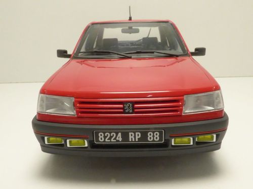 PEUGEOT 309 GTi 1988 VALLELUNGA ROJO 1/18 NOREV