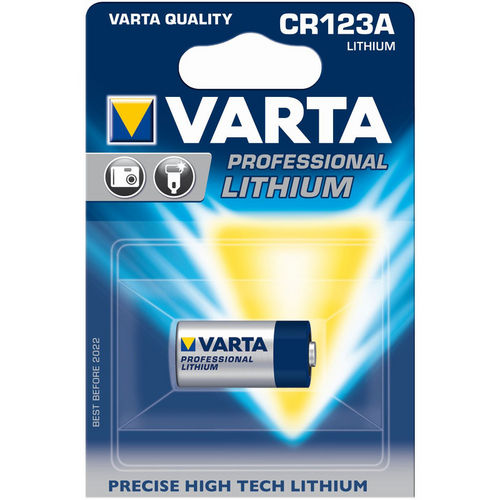 PILA CR123A  3V LITIO VARTA