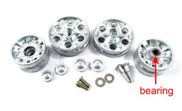 RUEDAS MOTRICES Y GUIA METAL T-34