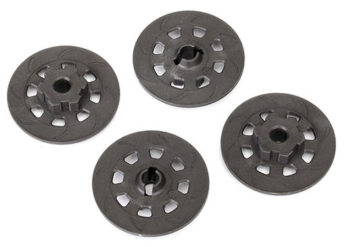 WHEEL HUBS, HEX (DISK BRAKE ROTORS) 4UDS TRAXXAS DISCOS FRENO