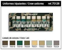 PANZER SET N3 MODEL COLOR VALLEJO