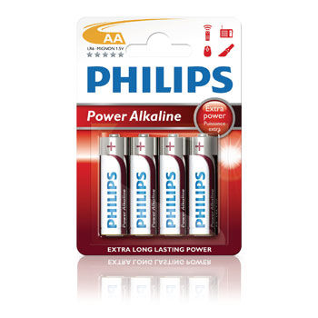 PILA ALCALINA AA PHILIPS (4u.)