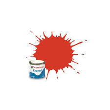 Nº174 ROJO SEÑAL SATINADO ESMALTE HUMBROL