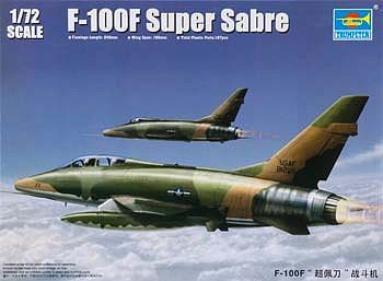 F-100F SUPER SABRE 1/72 TRUMPETER